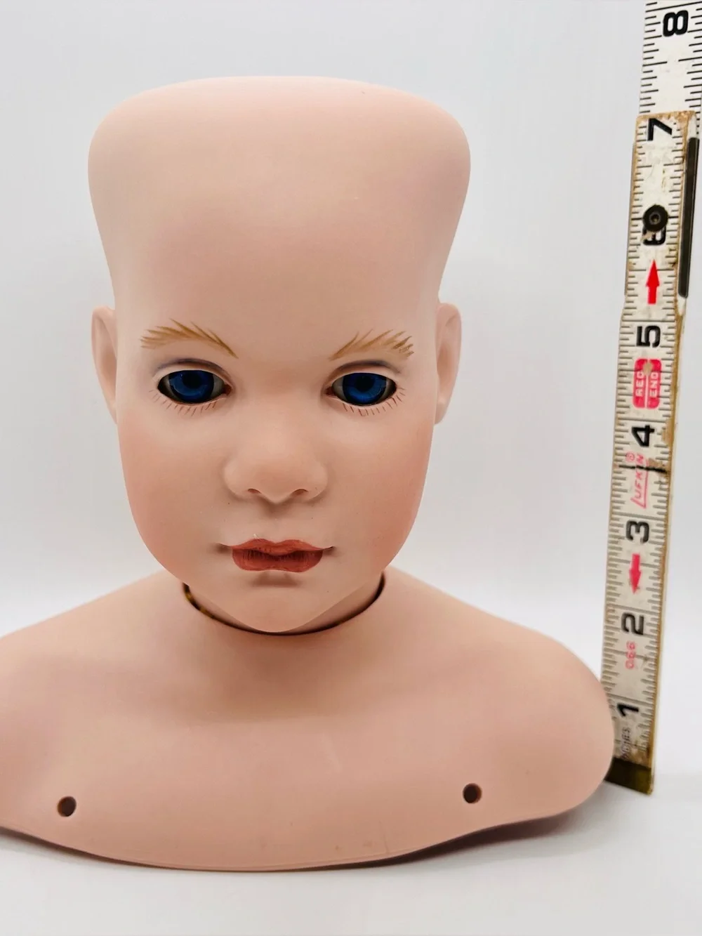 The Doll Artworks June by Donna RuBert 1991 Porcelain Vintage Doll BUST ONLY